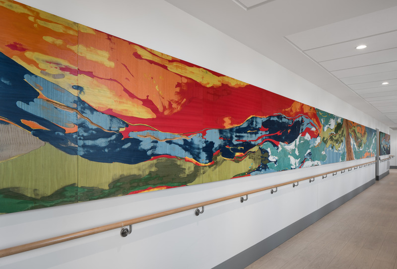 Press kit | 746-07 - Press release | Le Cycle du Présent: 140' Hand Carved Bas-Relief - Yechel Gagnon - Art - <p>Le cycle du présent, 2024</p><br> - Photo credit: Stéphane Brügger