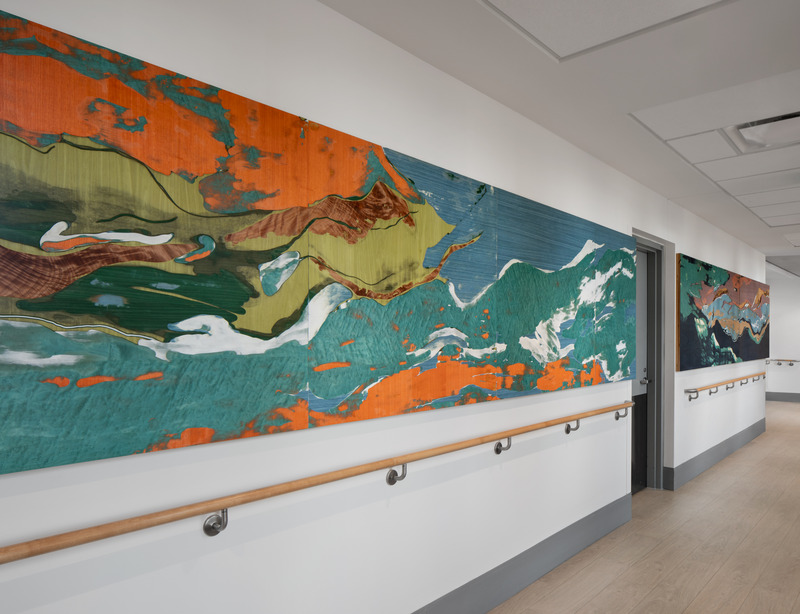 Press kit | 746-07 - Press release | Le Cycle du Présent: 140' Hand Carved Bas-Relief - Yechel Gagnon - Art - <p>Le cycle du présent, 2024</p><br> - Photo credit: Stéphane Brügger