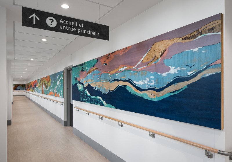 Press kit | 746-07 - Press release | Le Cycle du Présent: 140' Hand Carved Bas-Relief - Yechel Gagnon - Art - <p>Le cycle du présent, 2024</p><br> - Photo credit: Stéphane Brügger