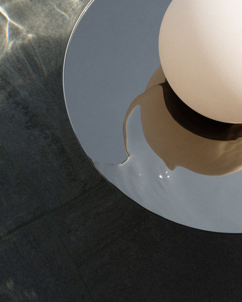 Press kit | 1942-03 - Press release | Luminaire Authentik Presents the New Chrome Collection - Luminaire Authentik - Lighting Design - CHROME KREMA 1205-LA40 - Photo credit: Luminaire Authentik