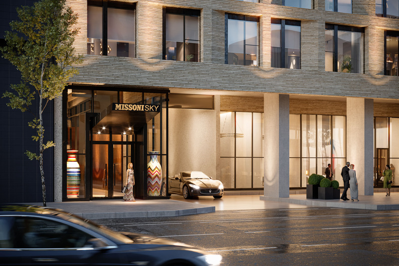 Press kit | 2066-18 - Press release | MISSONI SKY Unveiled: A Masterpiece of Fashion-Inspired Living in Toronto - II BY IV DESIGN - Real Estate - Photo credit: Supergraphiq