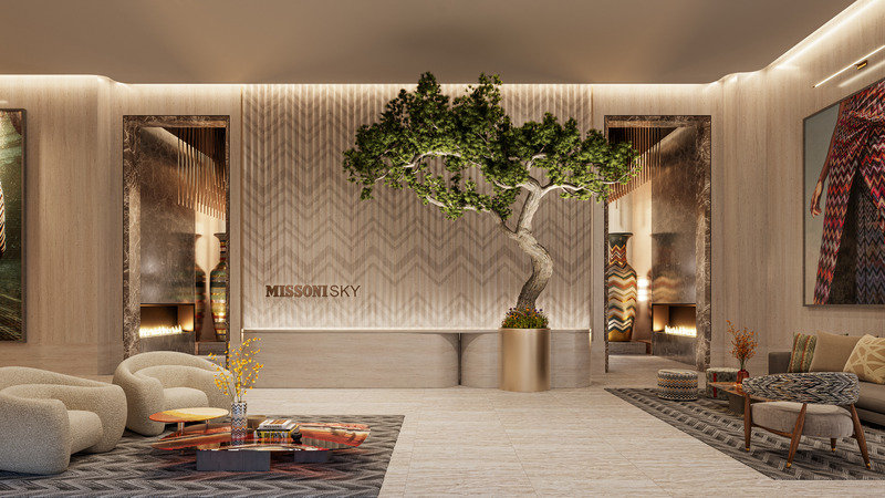 Press kit | 2066-18 - Press release | MISSONI SKY Unveiled: A Masterpiece of Fashion-Inspired Living in Toronto - II BY IV DESIGN - Real Estate - Photo credit: Supergraphiq