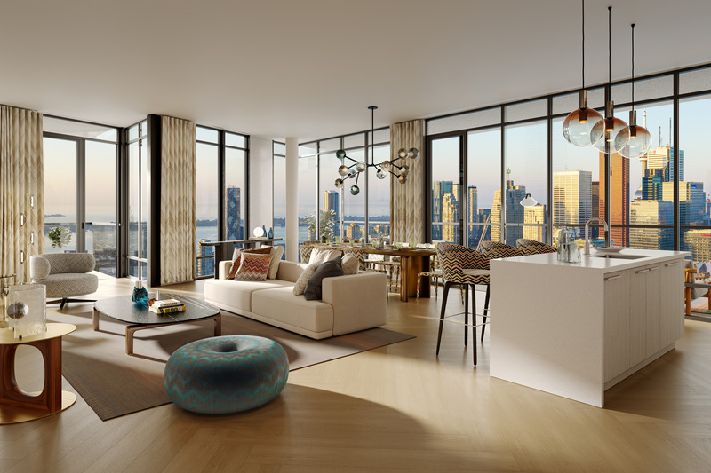 Press kit | 2066-18 - Press release | MISSONI SKY Unveiled: A Masterpiece of Fashion-Inspired Living in Toronto - II BY IV DESIGN - Real Estate - Photo credit: Supergraphiq