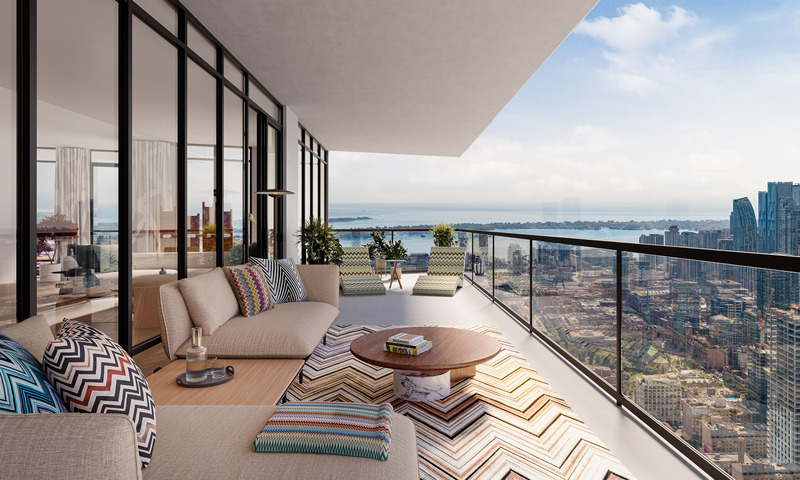 Press kit | 2066-18 - Press release | MISSONI SKY Unveiled: A Masterpiece of Fashion-Inspired Living in Toronto - II BY IV DESIGN - Real Estate - Photo credit: Supergraphiq