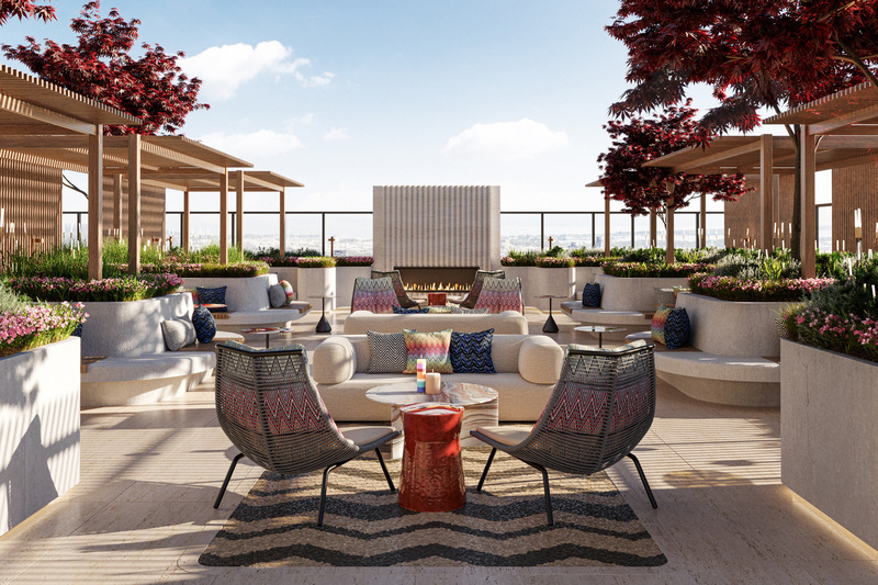 Press kit | 2066-18 - Press release | MISSONI SKY Unveiled: A Masterpiece of Fashion-Inspired Living in Toronto - II BY IV DESIGN - Real Estate - Photo credit: Supergraphiq