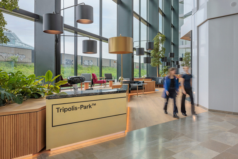 Dossier de presse | 1472-15 - Communiqué de presse | Tripolis Park’s Atrium by Concrete - Concrete Amsterdam - Design d’intérieur commercial - Tripolis Park Atrium by Concrete Amsterdam - Crédit photo : Wouter van der Sar