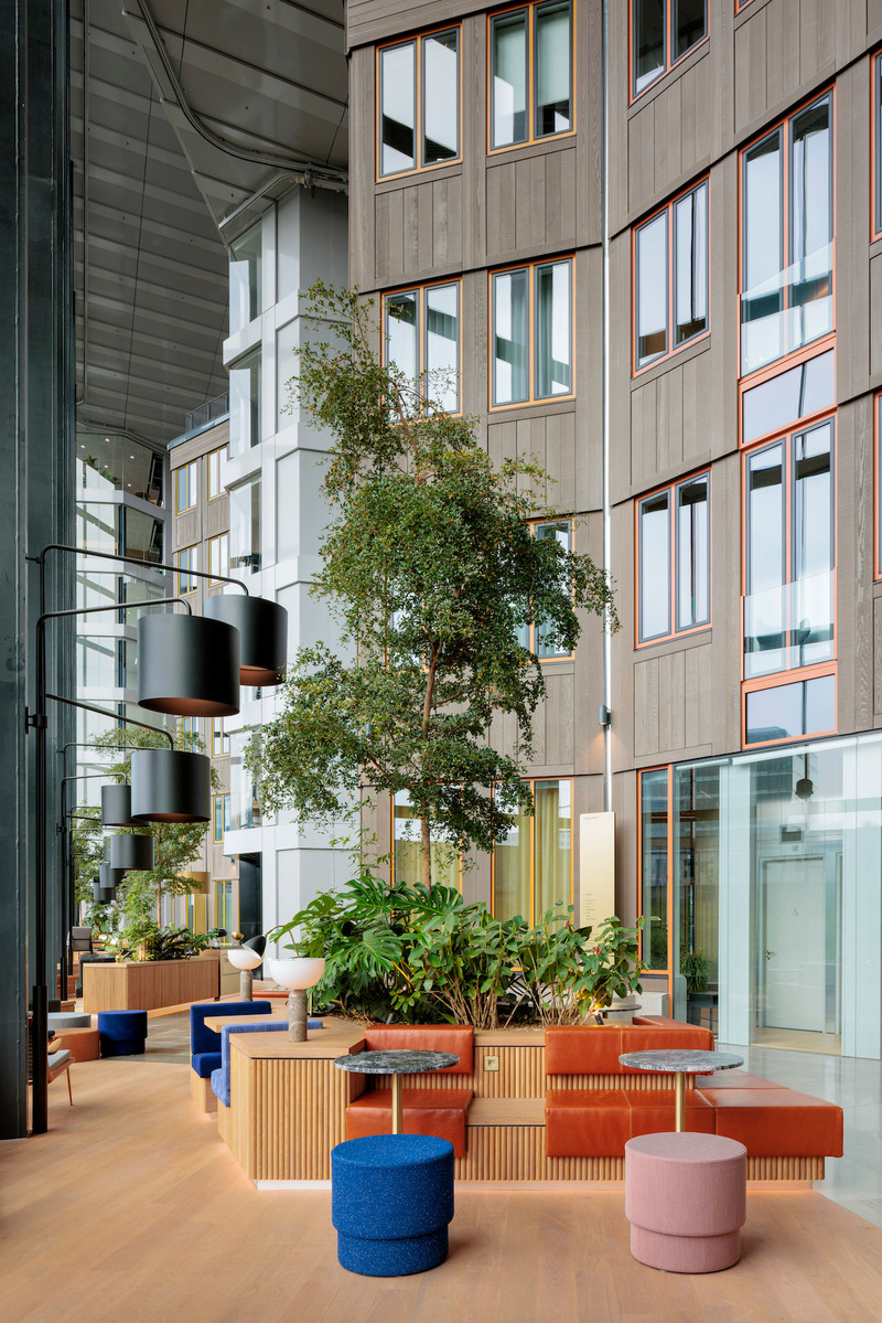 Dossier de presse | 1472-15 - Communiqué de presse | Tripolis Park’s Atrium by Concrete - Concrete Amsterdam - Design d’intérieur commercial - Tripolis Park Atrium by Concrete Amsterdam - Crédit photo : Wouter van der Sar
