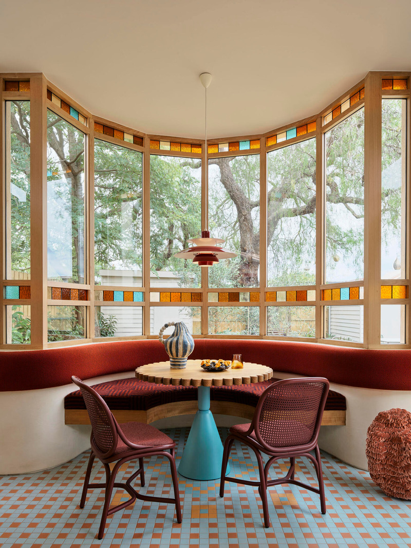 Dossier de presse | 4709-12 - Communiqué de presse | World's 49 Most Striking Interiors Shortlisted for Dezeen Awards 2024 - Dezeen - Concours - Mo Jacobsen, YSG Studio, Fitzroy North, Australia