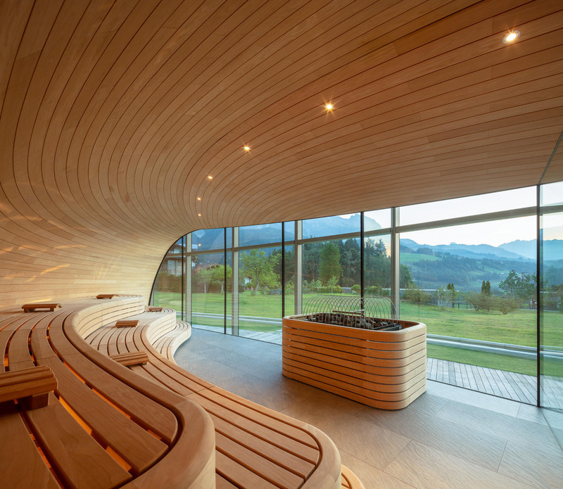 Dossier de presse | 4709-13 - Communiqué de presse | World's 82 Best Buildings Shortlisted for Dezeen Awards 2024 - Dezeen - Concours - ATHMOSPHERE by Krallerhof, Hadi Teherani Architects GmbH, Leogang, 5771, Austria