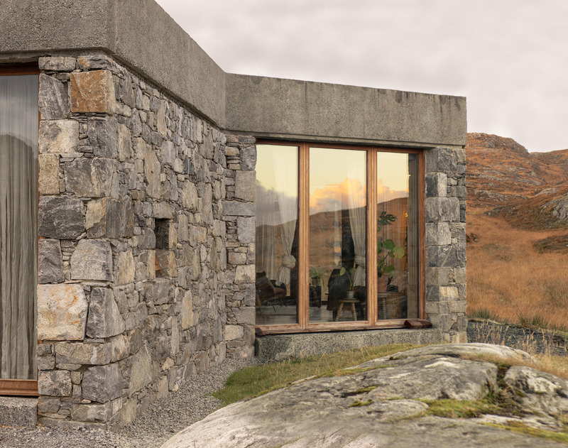 Dossier de presse | 4709-13 - Communiqué de presse | World's 82 Best Buildings Shortlisted for Dezeen Awards 2024 - Dezeen - Concours - Caochan na Creige, IZAT ARUNDELL, Isle of Harris, HS3 3HB, United Kingdom