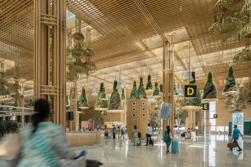 Dossier de presse | 4709-13 - Communiqué de presse | World's 82 Best Buildings Shortlisted for Dezeen Awards 2024 - Dezeen - Concours - Kempegowda International Airport, Bengaluru — Terminal 2, Skidmore, Owings &amp; Merrill, Karnataka, India