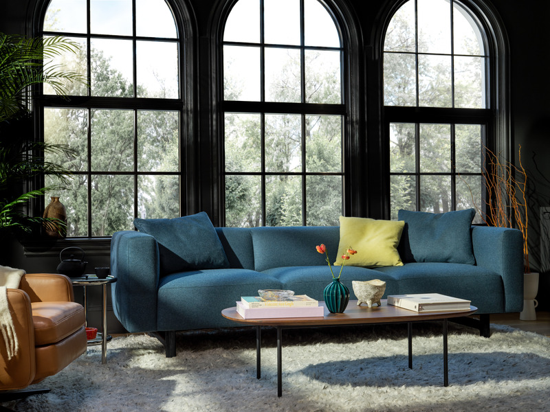 Press kit | 2347-02 - Press release | EQ3’s Industry-Leading Trade Program: Membership Has its Perks - EQ3 - Commercial Interior Design - Photo credit:  Bonne Sofa 