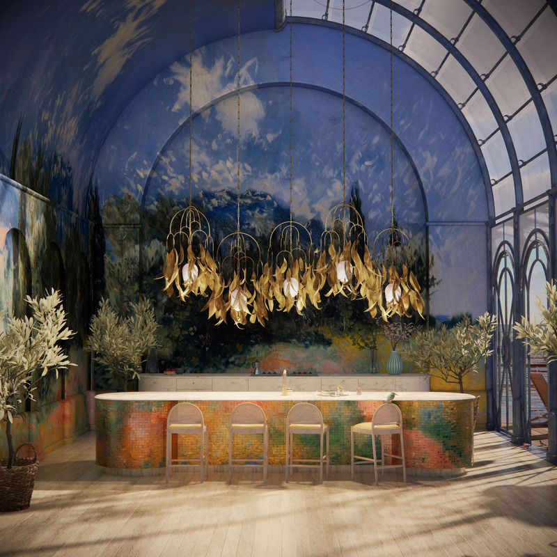 Press kit | 2110-09 - Press release | Larose Guyon’s Saule Collection: A Modular Expression of Nature-Inspired Lighting - Larose Guyon - Lighting Design - Photo credit: Larose Guyon