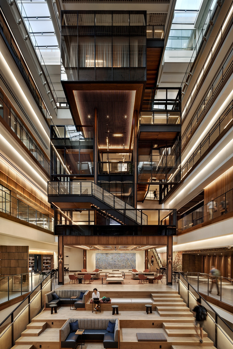 Dossier de presse | 1968-21 - Communiqué de presse | 2024 Architecture MasterPrize (AMP) Awards Winners Announced - Farmani Group - Architecture commerciale - Johns Hopkins University Bloomberg_by_Rockwell Group (Interior Architect), Ennead Architects (Exterior Architect), SmithGroup (Architect of Record)