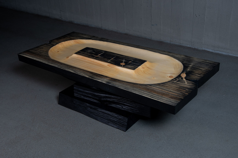 Dossier de presse | 4709-14 - Communiqué de presse | Designers of the Year Shortlist Revealed for Dezeen Awards 2024 - Dezeen - Concours - Pleats Coffee Table by Didi NG Wing Yin