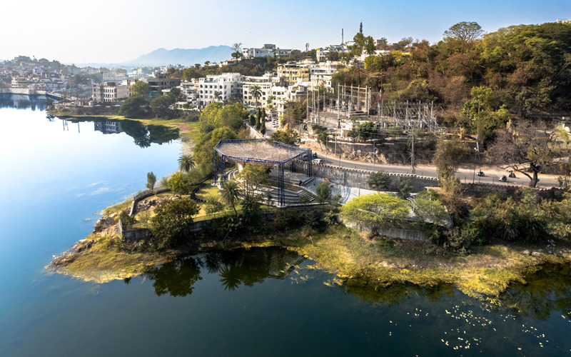 Dossier de presse | 4709-14 - Communiqué de presse | Designers of the Year Shortlist Revealed for Dezeen Awards 2024 - Dezeen - Concours - Udaan Park by Studio Saar - Crédit photo : Ankit Jain