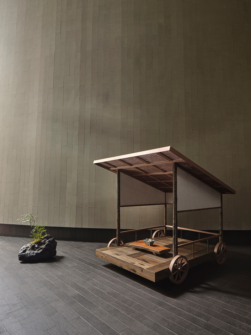 Dossier de presse | 4709-14 - Communiqué de presse | Designers of the Year Shortlist Revealed for Dezeen Awards 2024 - Dezeen - Concours - Four Wheeled Pavilion by Teoyang Studio