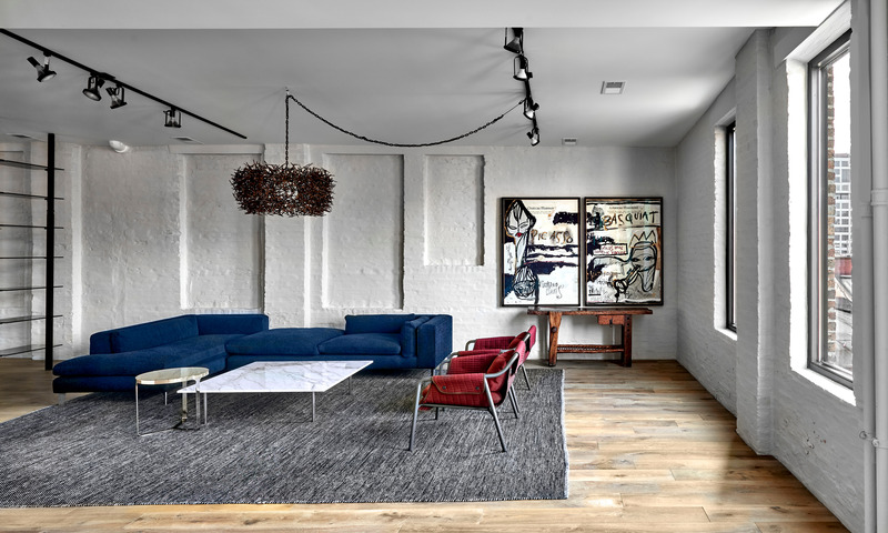 Dossier de presse | 5912-01 - Communiqué de presse | A Tale of Multiple Cities: Cohlmeyer Architecture’s Enduring Collaboration with Montauk Sofa - Cohlmeyer Architecture - Design d’intérieur commercial - Montauk Sofa Chicago - Crédit photo : Toni Soluri
