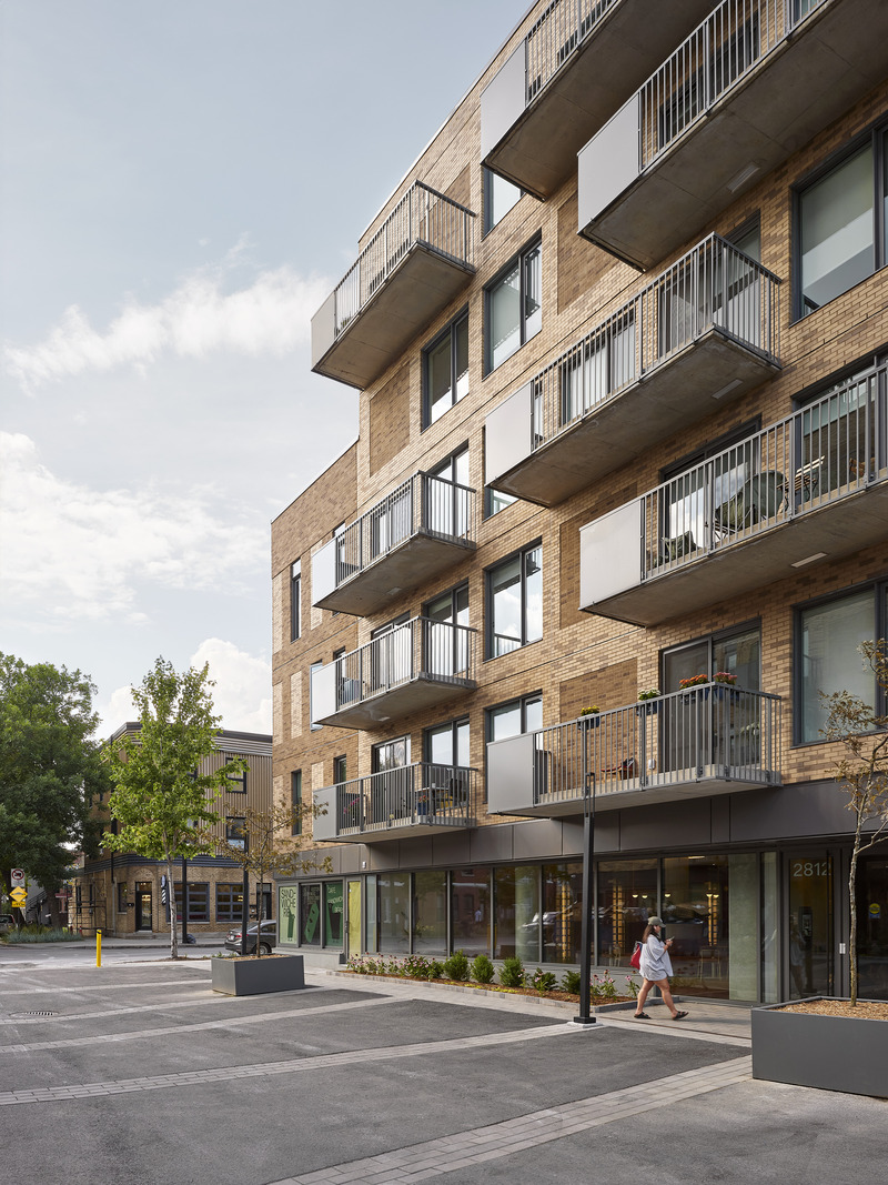 Press kit | 1676-08 - Press release | Mellem Ville-Marie: A Model of Gentle Densification Inspired by Montreal - ADHOC - Residential Architecture - Photo credit: Maxime Brouillet