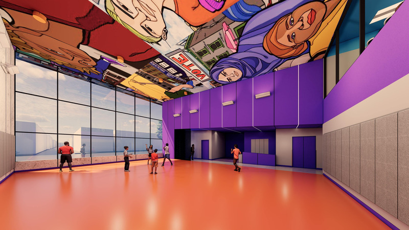 Press kit | 2329-08 - Press release | Brighton Park Neighborhood Network New Headquarters - JGMA - Commercial Architecture - Photo credit: JGMA