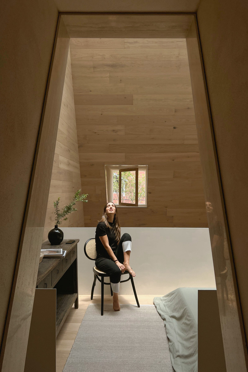 Dossier de presse | 5118-05 - Communiqué de presse | Casa Emma - HW Studio - Architecture résidentielle - Bedroom Access - Crédit photo : Cesar Bejar