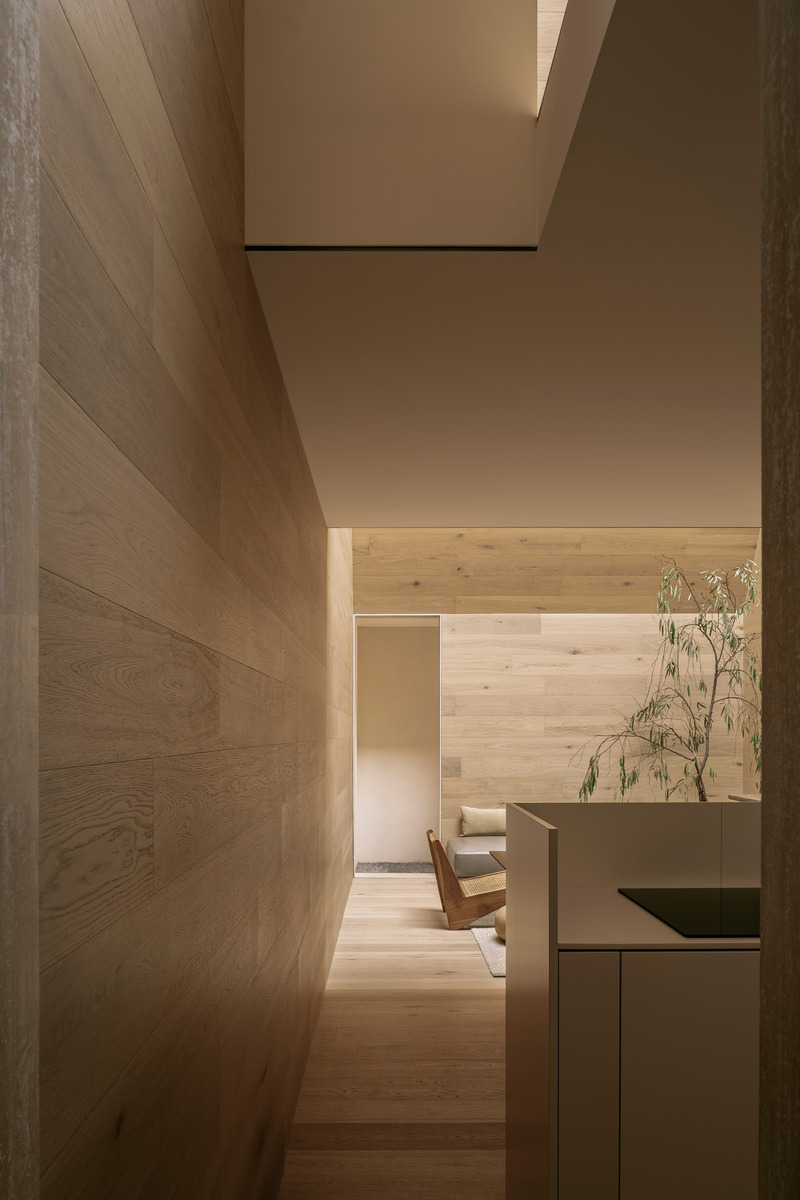 Dossier de presse | 5118-05 - Communiqué de presse | Casa Emma - HW Studio - Architecture résidentielle - Entrance view - Crédit photo : Cesar Bejar