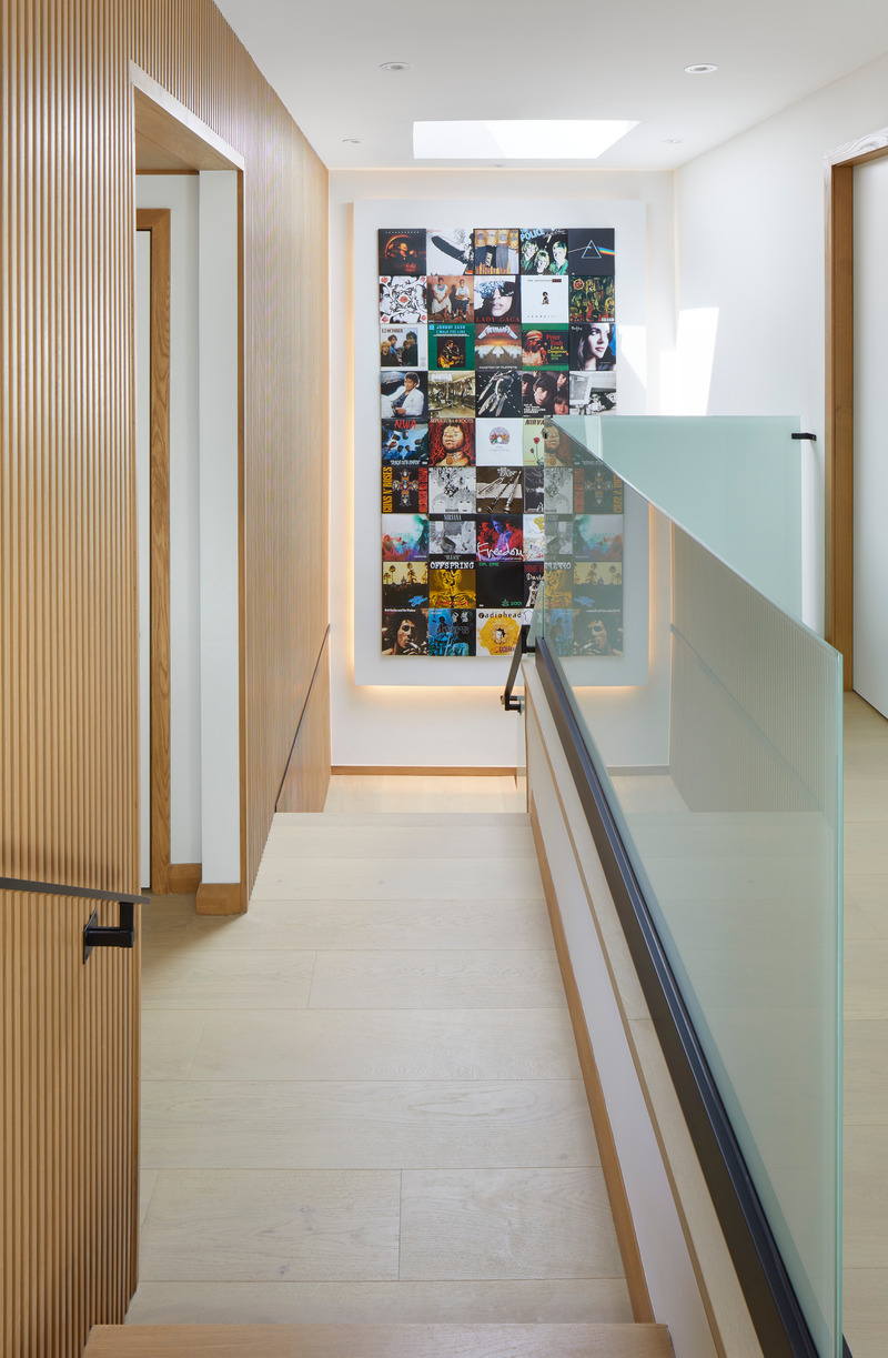 Dossier de presse | 2182-05 - Communiqué de presse | douBLe House - Alva Roy - Architecture résidentielle - Record Wall - Crédit photo : Tom Arban 