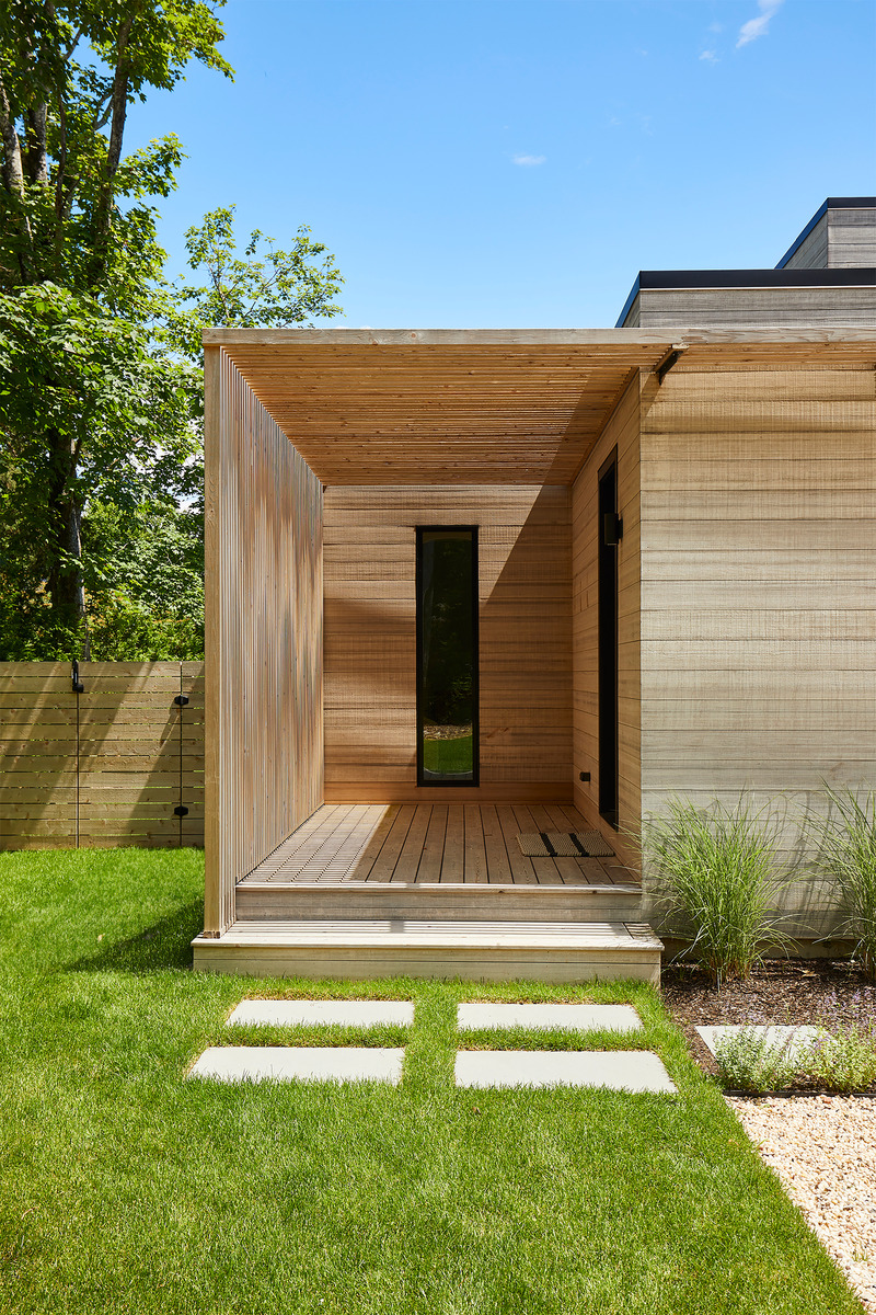 Dossier de presse | 5897-04 - Communiqué de presse | Shift House - Palette Architecture - Architecture résidentielle - Entrance 1 - Crédit photo : Jody Kivort