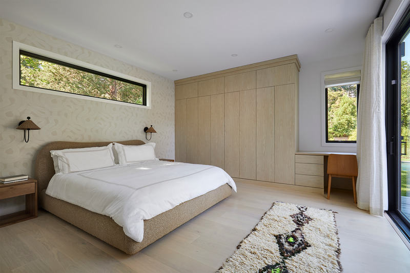 Dossier de presse | 5897-04 - Communiqué de presse | Shift House - Palette Architecture - Architecture résidentielle - Primary Bedroom - Crédit photo : Jody Kivort