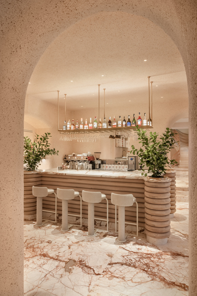 Press kit | 6673-02 - Press release | Cukiernia - The Pastry Shop With Walls Covered in Eggshell Plaster - YOD Group - Commercial Interior Design - Photo credit:  Yevhenii Avramenko 