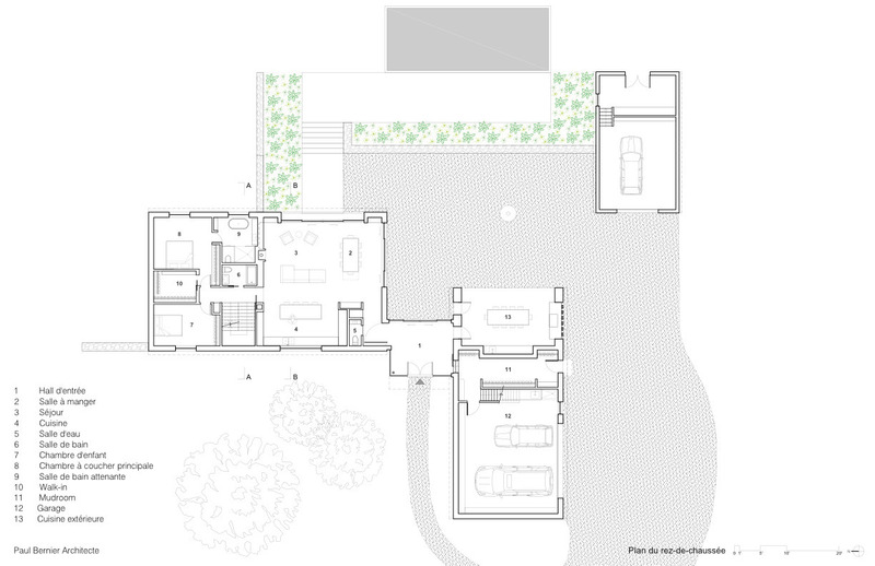 Press kit | 780-09 - Press release | Des Lauriers House - Paul Bernier Architecte - Residential Architecture - Photo credit: Paul Bernier Architecte