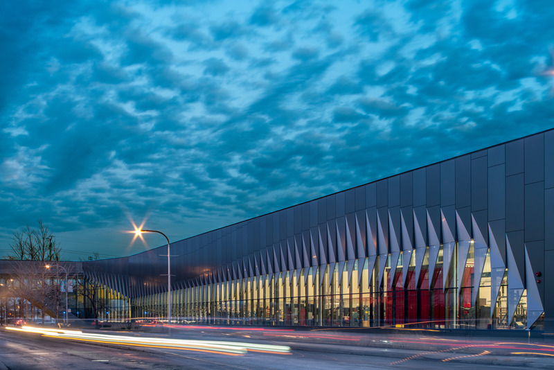 Press kit | 2329-09 - Press release | Richard J. Daley College Campus - JGMA - Institutional Architecture - MTEC North Elevation - Photo credit: Tom Rossiter