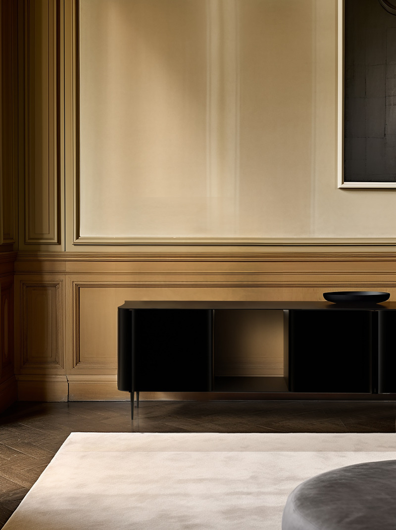 Dossier de presse | 7618-01 - Communiqué de presse | hm-LI Studio Introduces Three New Furniture Collections: Weaving Chair, Le Sourire Chair, and Curl Cabinet Series - hm-LI Studio - Produit - Crédit photo : hm-LI Studio