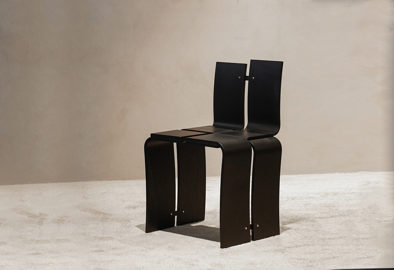 Dossier de presse | 7618-01 - Communiqué de presse | hm-LI Studio Introduces Three New Furniture Collections: Weaving Chair, Le Sourire Chair, and Curl Cabinet Series - hm-LI Studio - Produit - Crédit photo : hm-LI Studio
