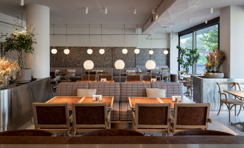 Press kit | 6673-01 - Press release | Lumo Bistro - YOD Group - Commercial Interior Design - Photo credit: photo: Oleksandr Anhelovskyi