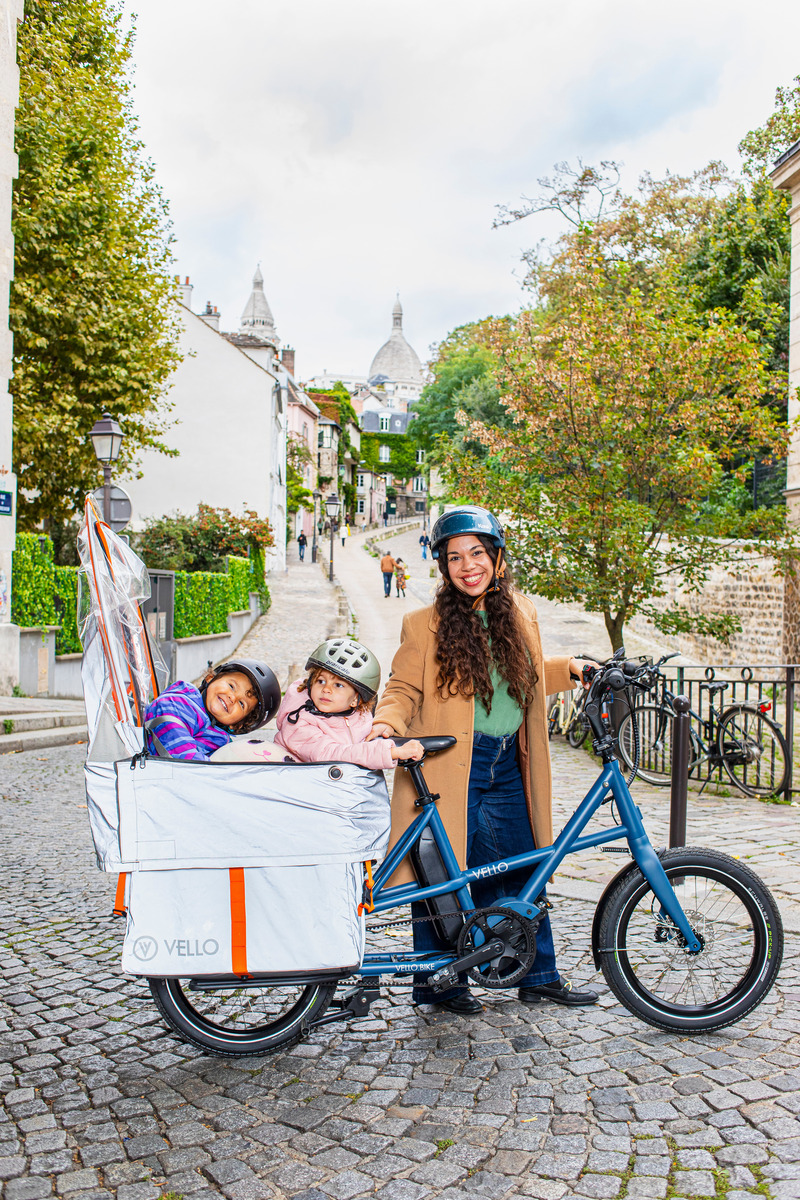 Press kit | 1833-08 - Press release | VELLO SUB Full Weather Protection with the Cocoon 360°Reflective - VELLO Bike - Product - VELLO SUB Cocoon 19 - Photo credit: Felix Busso for VELLO Bike