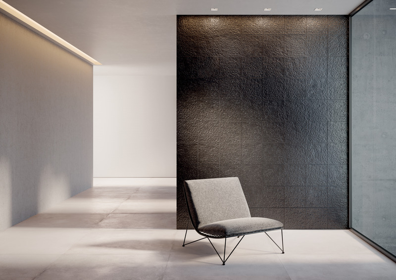 Press kit | 1177-17 - Press release | Glint - Ceramiche Refin - Product - A composition of Glint Variation 30x30cm - Photo credit: Courtesy Ceramiche Refin