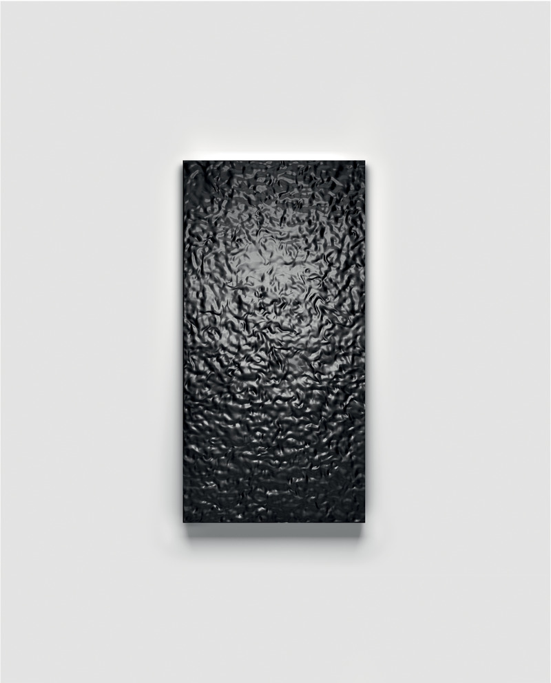 Press kit | 1177-17 - Press release | Glint - Ceramiche Refin - Product - Glint Variation 30x60cm, a single piece of art produced in a limited edition of 99 pieces and delivered with a numbered certificate of authenticity - Photo credit: Courtesy Ceramiche Refin