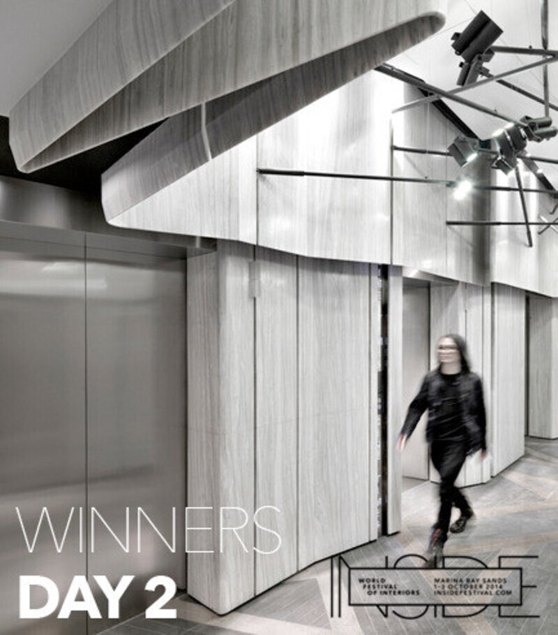 Salle de presse | v2com-newswire | Fil de presse | Architecture | Design | Art de vivre - Communiqué de presse - Un bureau du futur et un cinéma inspiré du passé sont parmi les gagnantsde la plus importante compétition internationale de design d'intérieur - INSIDE: World Festival of Interiors