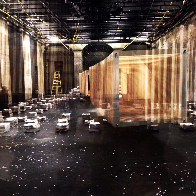 Newsroom | v2com-newswire | Newswire | Architecture | Design | Lifestyle - Press release - ScenographyRequiem(s) King Lear - Mazen Chamseddine Architect