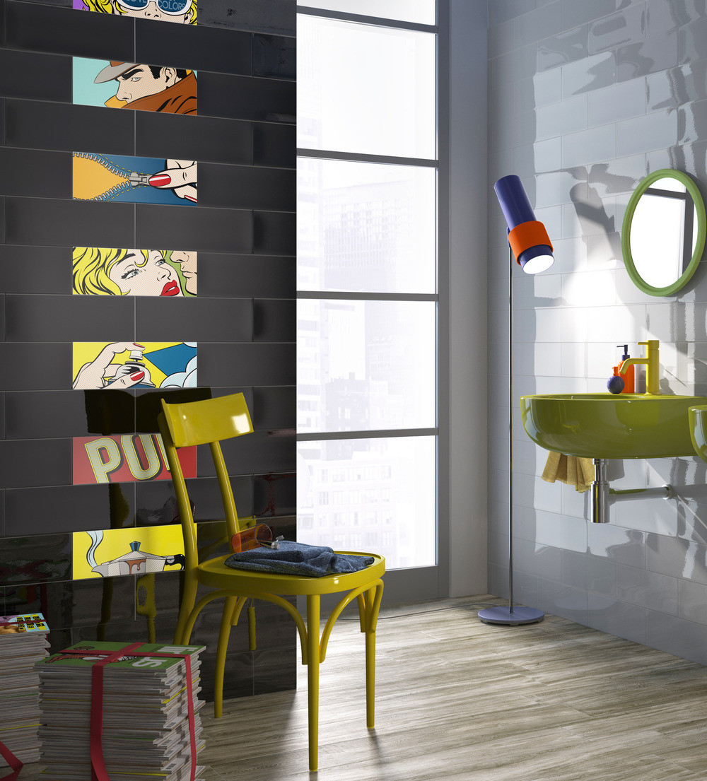 Press kit A new tile collection inspired by the Pop Art of Roy