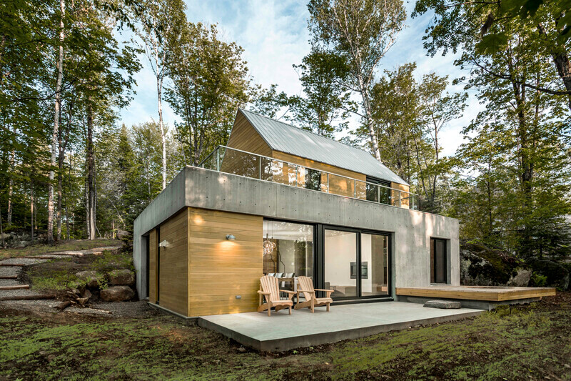 Salle de presse | v2com-newswire | Fil de presse | Architecture | Design | Art de vivre - Communiqué de presse - Spahaus et Trihaus : l’architecture contemporaine se démocratise en nature - Fraternité-sur-Lac & YH2