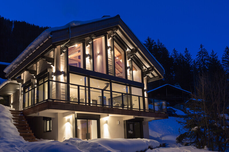 Dossier de presse - Communiqué de presse - Chalet 'Dag' à Chamonix - Chevallier Architectes