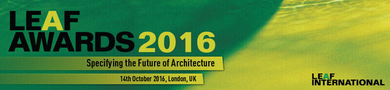 Newsroom | v2com-newswire | Newswire | Architecture | Design | Lifestyle - Press release - LEAF Awards 2016 shortlist announced - Arena International Group