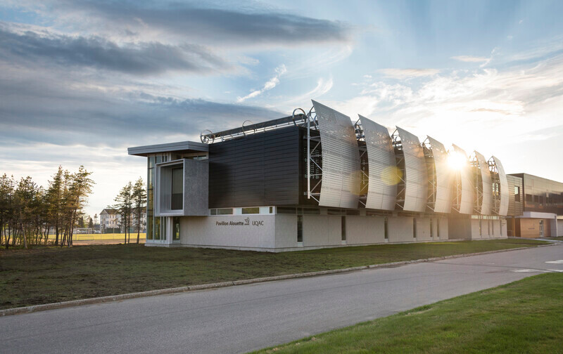 Salle de presse | v2com-newswire | Fil de presse | Architecture | Design | Art de vivre - Communiqué de presse - Pavillon universitaire Alouette - UQAC - BGLA | Architecture + Design urbain