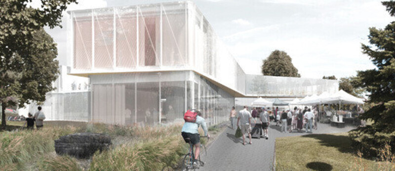 Newsroom | v2com-newswire | Newswire | Architecture | Design | Lifestyle - Press release - Chevalier Morales architectes and DMA architectes Consortium laureate of the Competition Pierrefonds Library - Bureau du design - Ville de Montréal