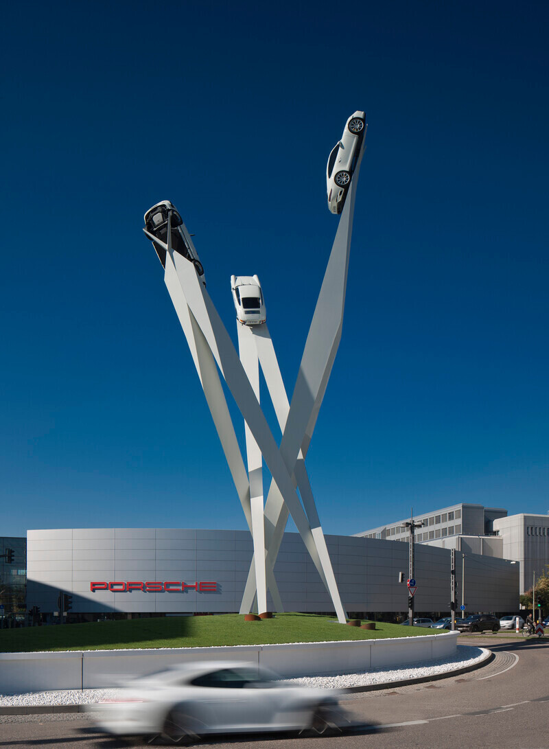 Newsroom | v2com-newswire | Newswire | Architecture | Design | Lifestyle - Press release - Porscheplatz Sculpture - Gerry Judah