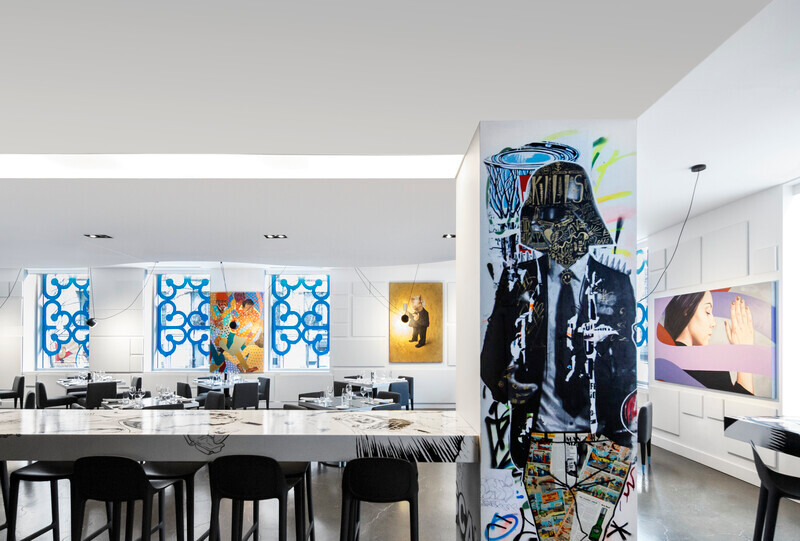 Newsroom | v2com-newswire | Newswire | Architecture | Design | Lifestyle - Press release - « ÊTRE AVEC TOI», the latest purely artistic Montreal restaurant - MASSIVart, SID LEE Architecture, Hotel W, BPC