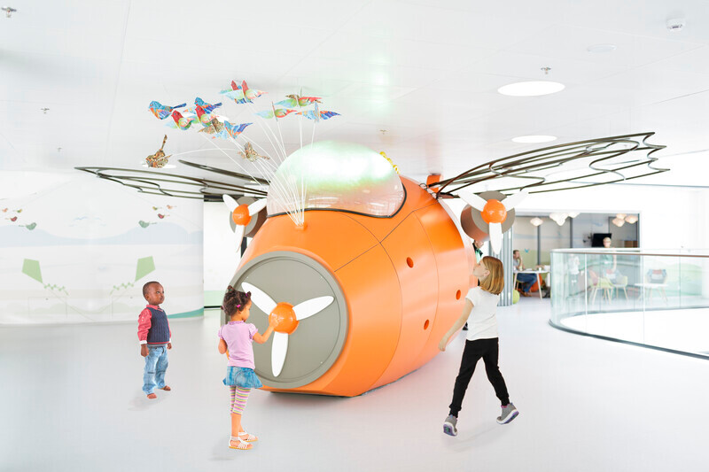Dossier de presse - Communiqué de presse - Tinker imagineers overall winner of SBID International Design Awards 2015 with its experience design for the Juliana Children’s Hospital - Tinker imagineers