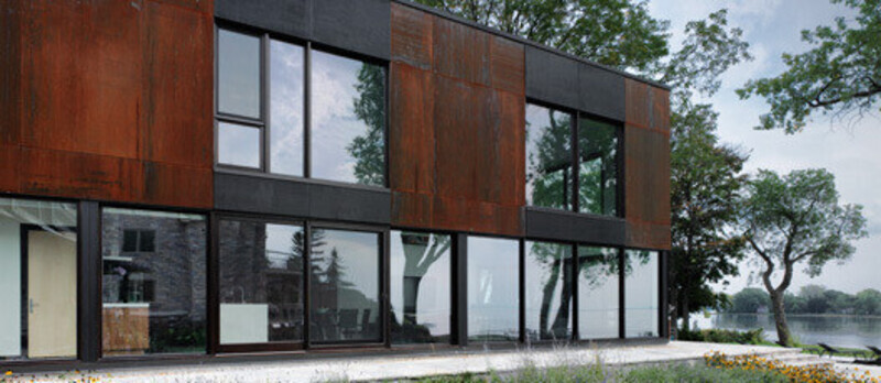 Salle de presse | v2com-newswire | Fil de presse | Architecture | Design | Art de vivre - Communiqué de presse - Maison Bord-du-Lac - Henri Cleinge, architecte